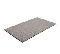 NOTRAX Tapis d'Entrée de Grattoir à Profil Bas, 130cm x 600cm, Gris
