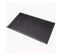NOTRAX Tapis Extérieur, 70cm x 90cm, Noir/Orange