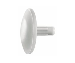 Notre Selection CAC5080BL - Bouchons vis plastique 12 mm - Blanc x100