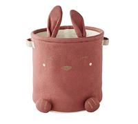 Noukie's Panier de rangement rose tricot Lina et Joy BB2060.206