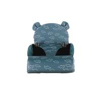 NOUKIE'S - Rehausseur de chaise Bébé - 9 mois à 3 ans - Chaise Enfant avec Dossier et Coussin - Léger, Pliable et Nomade - Harnais, Sécurité - Imperméable, Déhoussable et Lavable - Max 13 kg - Voyage