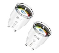 Nous A1 Smart 16A wifi telecommande plug. Internet wattmetre minuteur programmable prise electrique connectée. Alexa domotique, Google Home assistant vocal compatible. Economiseur d electricite maison