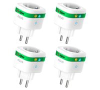 NOUS A7Z : lot de 4 prises intelligentes ZigBee 3680 W/16 A avec fonction de mesure