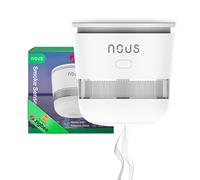 NOUS E8 Détecteur de Fumée Zigbee Intelligent, Capteur Photoélectrique avec Alarme 85dB, Batterie 3 Ans, Contrôle Via Application, Compatible Alexa, Google Assistant, pour Maison Et Bureau