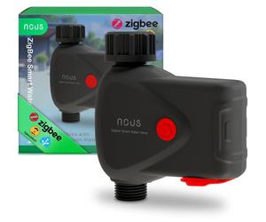 NOUS L14 Vanne pour conduite d'eau Zigbee destinée à l'arrosage du jardin et à l'abreuvement du bétail