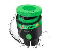NOUS Zigbee Prise extérieure intelligente IP44, prise intelligente avec mesure de la consommation, compatible avec les accessoires Alexa, les appareils Smart Home, Google Home, Smart Life, 2MQTT, 16 A