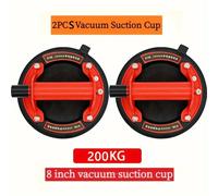 Nouveau 2024 ventouse sous vide 200kg capacité de charge Machine sous vide robuste pour 8 pouces levage Adsorption de carrelage verre NEW Red 1PCS