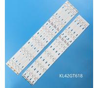 Nouveau 8pcs/kit LED tv rétro-éclairage bande 6 + 6 lampe pour DNS k42a619 Konka 42 ""TV KL42GT618 35017849 35017855 35017848 Nipseyteko