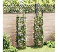 Nouveau Arche à rosiers - BMD - Arche de jardin en forme de tour 2 pcs DECO - V6129020