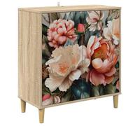 Nouveau Buffet BORNE Sonoma 69 x 33 x 75 cm Bois d'ingénierie, poids:19 kg_11594