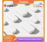 Nouveau capteur de porte/fenêtre intelligent Aqara, connexion sans fil Zigbee, alarme, mini capteur de porte, assistant domestique pour l'application Mijia Apple HomeKit 5PCs
