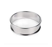 Nouveau cercle de cuisson en acier inoxydable, anneaux de cuisson à Double roulement, cercle d'œufs, moules à biscuits, anneau à muffins de 10cm 8cm, biscuit pâtisserie(S)