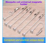 Nouveau clip universel d'aspiration magnétique, support de bobine de moustique de camping, clip de coloration artistique, répulsif de moustiques d'encens extérieur 2pcs