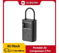 2024 Xiaomi Mijia Compresseur d'air électrique portable 2 Pro, pompe à air de détection de pression des pneus, gonfleur électrique portable multi-outils