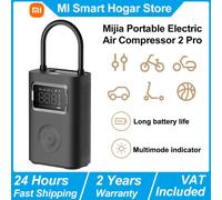 Nouveau compresseur d'air électrique portable Xiaomi Mijia 2 Pro, gonfleur électrique portable multifonction, pompe à air avec détection automatique de la pression