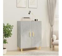 Nouveau Console de Cuisine - BMD - Meuble de Rangement Buffet Gris béton 70x34x90 cm - bois d'ingénierie BELLE - VENTE FLASH3044499