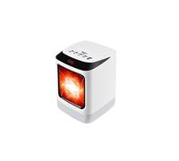 Nouveau Espace Pratique Led Portable Chauffe Minuterie Electrique Réchauffeur D'Air Chaud A Chaud Ventilateur blanc