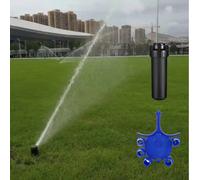 Nouveau filetage femelle 1/2" 40 ° ~360 ° Arroseur rotatif souterrain réglable, buse de pulvérisation Popup pour jardin, pelouse, verger 1 ensemble