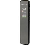Nouveau Majestic VR-38 Enregistreur vocal numérique 16GB noir avec USB et écran TFT