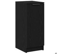 NOUVEAU Meuble à chaussures industriel - Cabinet à chaussures avec étagère - Chêne noir - 29 5x35x70cm""21591""