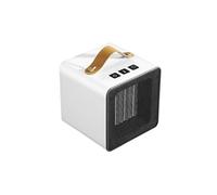 Nouveau Mini Espace Handy Portable Chauffe-Ventilateur Electrique D'Hiver Bureau Chaud Hiver Chaud blanc
