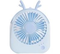 Nouveau mini portable USB rechargeable portatif Climatiseur été ventilateur Cooler Bleu G