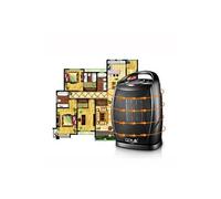 Nouveau Petit Espace En Céramique Radiateur Électrique Chauffage D'Appoint Ventilateur Avec Réglable (Noir) Noir Noir G