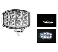 Nouveau projecteur LED/halogène puissant de 64 W à trois fonctions, effet néon, 12 V–24 V, lumière blanche, 6 500 lm