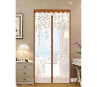 Nouveau rideau de séparation de chambre à coucher d'été pour la maison, moustiquaire de fenêtre auto-adhésive, rideau de porte en maille à bande magnétique haute densité Style singe - M,Style singe -
