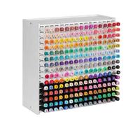Nouveau support de marqueur d'art en PVC 72/120/180/240 grilles porte-stylo marqueur de grande capacité multi-fentes boîte de rangement de stylo de marque outils d'art 180 trous