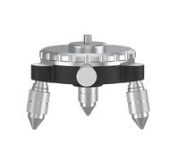 Nouveau Trépied Métallique à Rotation Réglable 12/16 Lignes pour Niveau Laser, Base Rotative à 360