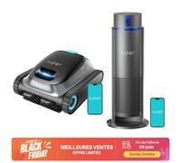(Nouvel ensemble jardin) Système d'irrigation Aiper IrriSense 2 + Robot de piscine Aiper Scuba S1. Arrosage 3-en-1 multi-zones avec capteur de pluie (445 m²). Robot : 270 min autonomie, filtration ult