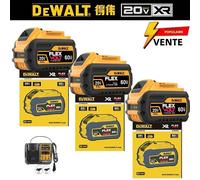 Nouvelle batterie d'outil électrique Dewalt 9.0Ah 20V/60V 100% originale DCB206 DCB205 DCB200 DCB203 pour batterie d'outil électrique Dewalt BATTERY 6AH X1