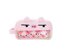 Nouvelle Boîte De Rangement De Voyage Multicolore, Étui À Crayons En Peluche Créatif, Sac À Stylos Mignon, Boîte De Rangement De Cosmétiques, 2022