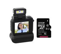 Nouvelle Caméra CMOS de Style Monoreflexes avec Lampe Flash et Station D'Accueil pour Batterie Enregistreur Vidéo Portable DV 1080P