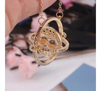 Nouvelle horloge de temps Harry Potter Snitch d'or, sablier rotatif à 360°, accessoires de cosplay, convertisseur de temps astronomique, pour les fans de l'école de magie Golden Blue