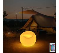 Nouvelle lampe de jardin LED Fauteuil lumineux Table Économique avec télécommande. Rechargeable RGBW Luminosité réglable Nouveau Chic YXF-6565 Fauteuil Rond