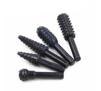 Nouvelle Marque 5 Pièces/Ensemble Tête Diamètre 13mm Bois Forets Bois Sculpture Micro Coupe-Fraise Rotative Dremel Outils Ensemble