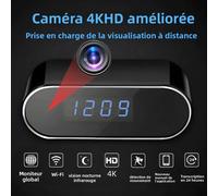 Nouvelle Mini caméra WiFi 4KHD pour une clarté améliorée, Vision nocturne infrarouge, visualisation à distance, détection de mouvement, Mini caméra sans fil Old style camera