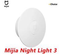 Nouvelle veilleuse MIJIA 3, luminosité réglable, capteur infrarouge intelligent de présence humaine, base magnétique pour une maison intelligente