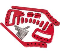 Nouvelles poignées rouges avant et arrière, pour Jeep Wrangler JK 2007-2017