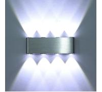 NOVA 8LED Moderne Aluminium LED Applique Murale Interieur Éclairage Mural pour Cuisine Escalier Chambre Couloir Salon