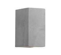 Nova Luce CADMO S WALL GREY 2 appliques murales, IP 65, 2x3 W