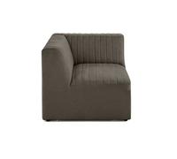 Lisa design canapé 1 place Nova - Gris