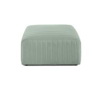 Nova - pouf modulable - en velours - Bleu