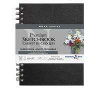 Nova Series carnet spiralé 50F 15,2x20,3cm 150g - Gris