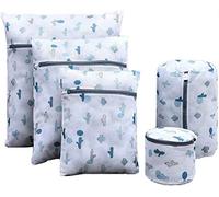 NOVAGO Lot complet de 5 filets à linge toutes tailles (sac de lavage) spécialement conçus pour vos divers linges sensibles ou de qualité