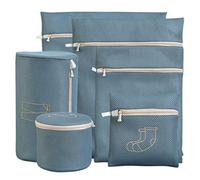 NOVAGO Lot Complet de 6 Filets à Linge Toutes Tailles (Sac de Lavage) spécialement conçus pour Vos Divers linges sensibles ou de qua
