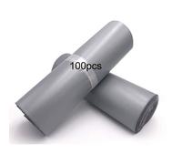 NOVAGO-Lot de 100 petites 17 x 30 cm pochettes d'expédition plastique résistantes imperméables et ultra légères