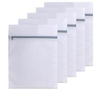 NOVAGO Lot de 5 Filets à Linge (Sac de Lavage) en Maillage fine résistant et Protecteur conçu pour les linges sensibles ou de qualité (30x40 cm)